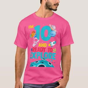 Ich bin 10 Weltraumastronomen Planets Astronomie T-Shirt