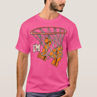 Ich bin 14 Basketball Thema Geburtstagsfeier T-Shirt