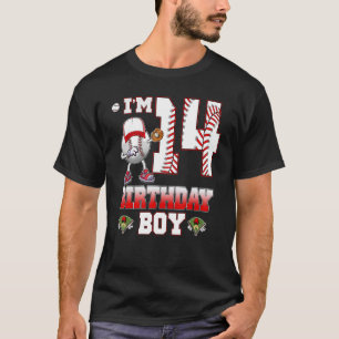 Ich bin 14 Jahre alt, 14. Geburtstag, Junge, der B T-Shirt