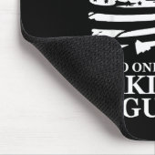 Ich bin 1776% sicher, dass ich meine Waffe US-Flag Mousepad (Ecke)