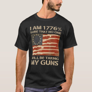 Ich bin 1776 sicher, dass niemand meine US-amerika T-Shirt