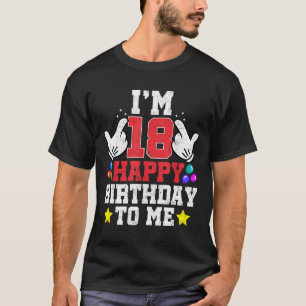 Ich bin 18 Alles Gute zum Geburtstag 18. Geburtsta T-Shirt