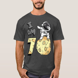 Ich bin 1 Space Astronaut Kid Moon Walker 1. Birth T-Shirt