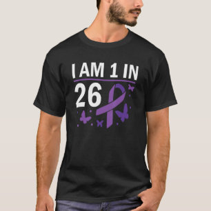 Ich bin 1 von 26 Epilepsie-Bewusstsein T-Shirt