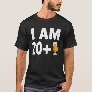 Ich bin 20 Plus 1 Middler Finger Funny 21. Tag 21 T-Shirt