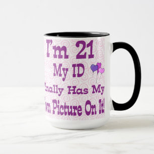 Ich bin 21-ID-Tasse Tasse