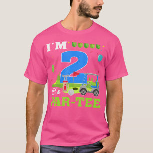 Ich bin 2 Let's Par-Birthday Golf 2. Party Sport T-Shirt