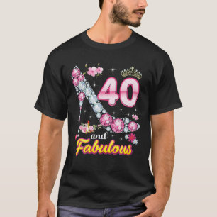 Ich bin 40 Jahre alt und ich wünsche viel Glück  T-Shirt