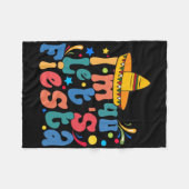 Ich bin 40, lasst uns feiern fleecedecke (Vorderseite (Horizontal))