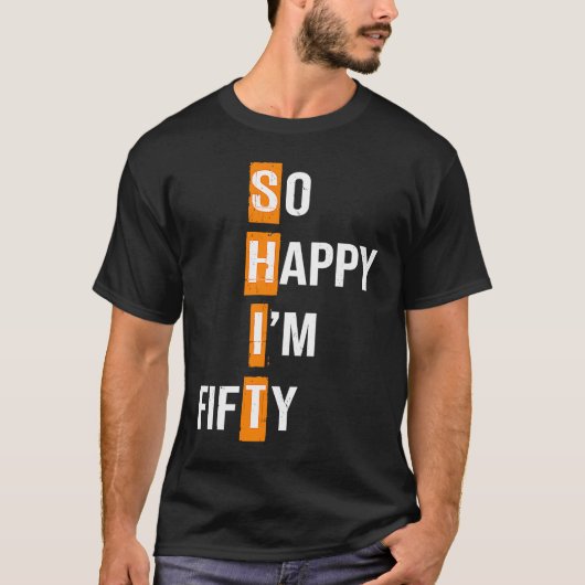 Ich bin 50. Geburtstag 1969 T-Shirt (Vorderseite)