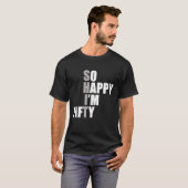 Ich bin 50. Geburtstag T-Shirt (Vorne ganz)