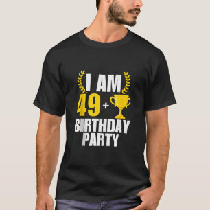 Ich bin 50 Geburtstagsparty B Tag 50. 50 Jahre alt T-Shirt