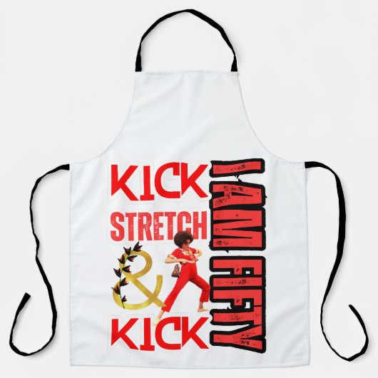 Ich bin 50 schürze (Vorderseite)