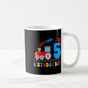 Ich bin 5 Jahre alt Kinder Zugliebhaber Es ist mei Kaffeetasse