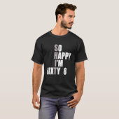 Ich bin 68. Geburtstag T-Shirt (Vorne ganz)