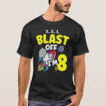 Ich bin 8 Science Future Scientist glücklich Gebur T-Shirt<br><div class="desc">Ich bin 8 Science Future Scientist glücklich Geburtstag</div>
