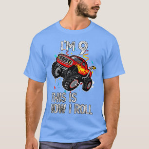 Ich bin 9, das ist, wie ich Roll 9. Geburtstag Mon T-Shirt