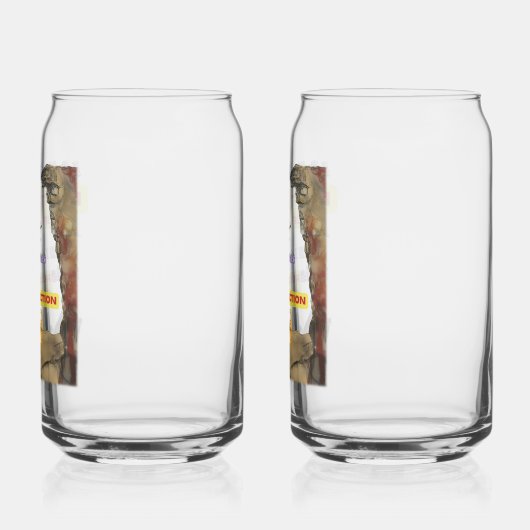 Ich bin abgestürzt dosenglas (Links)