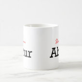 Ich bin Abitur Ikone Kaffeetasse (Mittel)