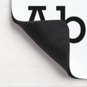 Ich bin Abitur Ikone Mousepad (Ecke)