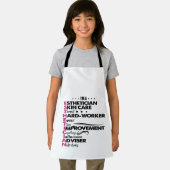 Ich bin Abschluss Salon Estheti Schürze (Insitu)