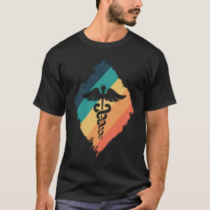 Ich bin Abzeichen für Ärzte im Beruf Wappen T-Shirt