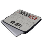 "Ich bin ACCAUNTANT. Laptopschutzhülle (Vorne Knopf)