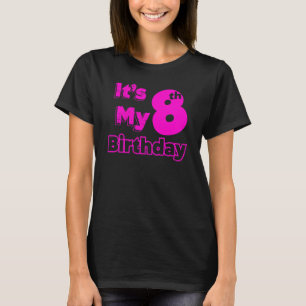 Ich bin acht Jahre alt und mein 8. Geburtstag T-Shirt
