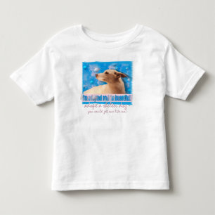 Ich bin adoptiert und ich bin schön! Kleinkind T-S T-shirt