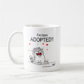 Ich bin Adoptiert worden! Kaffeetasse (Links)