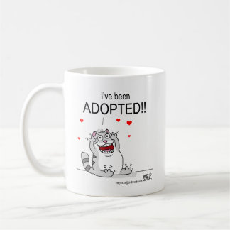 Ich bin Adoptiert worden! Kaffeetasse