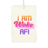 Ich bin AF Geweckt! Autolufterfrischer (Vorderseite)