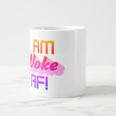 Ich bin AF Geweckt! Jumbo-Tasse (Vorderseite)