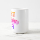 Ich bin AF Geweckt! Kaffeetasse (Mittel)
