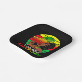 Ich bin Afrikanisch-Schwarzgeschichte Pappteller (Gewinkelt)