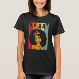 Ich bin Afro Black Strong Queen Woman 3 T-Shirt