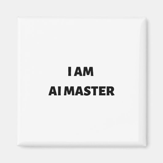 Ich bin AI-Meister Magnet (Vorne)
