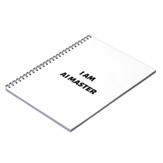 Ich bin AI-Meister Notizblock (Linke Seite)