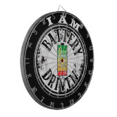 Ich bin akkubetriebene Dartplatine Dartscheibe (Vorderseite Links)