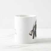 Ich bin - Alice-Tasse spät Kaffeetasse (Mittel)