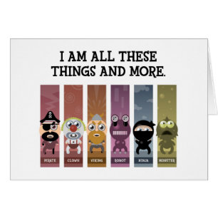 Ich bin alle diese Sachen und mehr