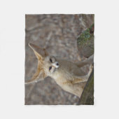 Ich bin alle Ohr-Fleece-Decke Fleecedecke (Vorderseite)