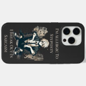 Ich bin allergisch gegen die Dummheit, die ich in Case-Mate iPhone Hülle (Rückseite (Horizontal))