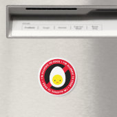 Ich bin allergisch gegen Eier! Magnet (In Situ (Geschirrspüler))
