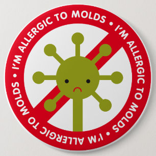 Ich bin allergisch gegen Formen! Button