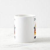 Ich bin allergisch gegen Morgen! Kaffeetasse (Mittel)