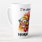 Ich bin allergisch gegen Morgen! Milchtasse (Linke Ecke)