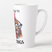 Ich bin allergisch gegen Morgen! Milchtasse (Rechts)