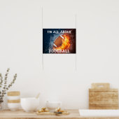 ICH BIN ALLES UM FOOTBAL POSTER (Küche)
