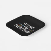 Ich bin alles, was Weihnachten der Familie passt Pappteller (Gewinkelt)